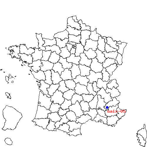 localisation sur le carte de saix-05 