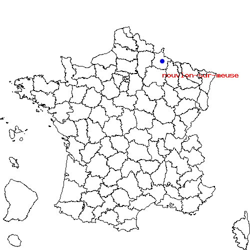 localisation sur le carte de nouvion-sur-meuse 