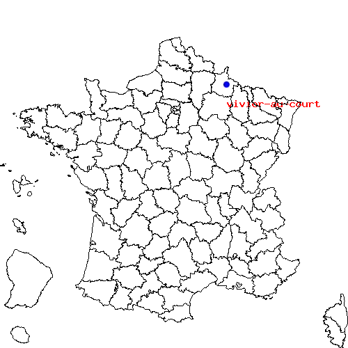 localisation sur le carte de vivier-au-court 