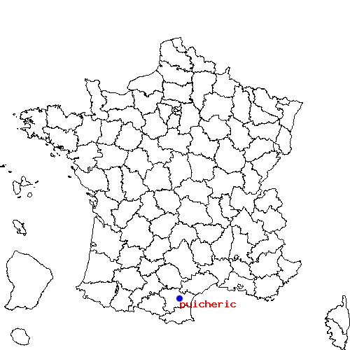 localisation sur le carte de puicheric 