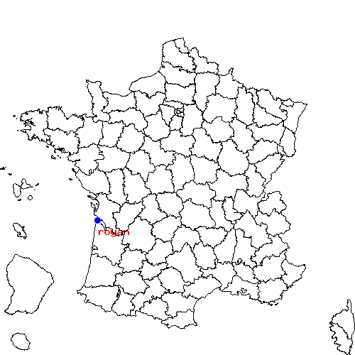 localisation sur le carte de royan 