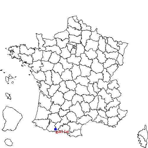 localisation sur le carte de galie 