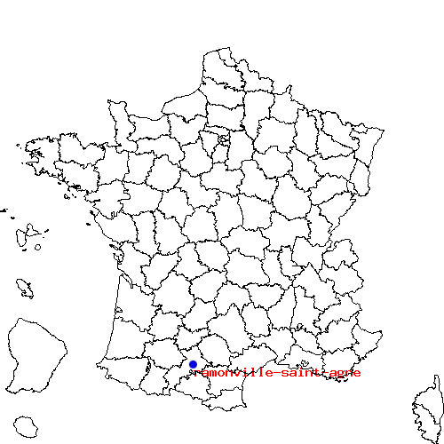 localisation sur le carte de ramonville-saint-agne 