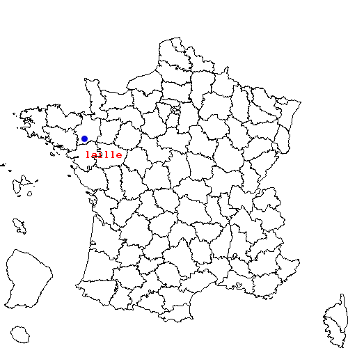 localisation sur le carte de laille 