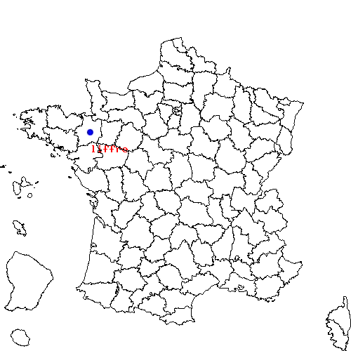 localisation sur le carte de liffre 