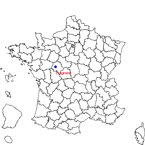 localisation sur le carte de luynes 