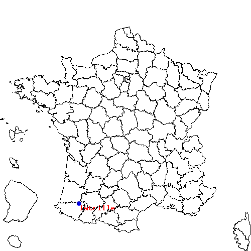 localisation sur le carte de latrille 