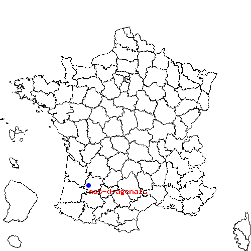 localisation sur le carte de mas-d-agenais 