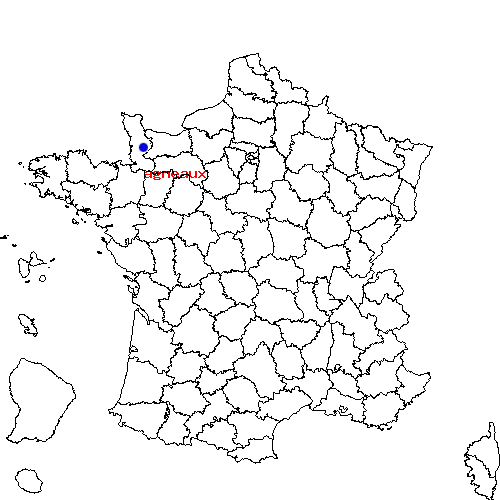 localisation sur le carte de agneaux 