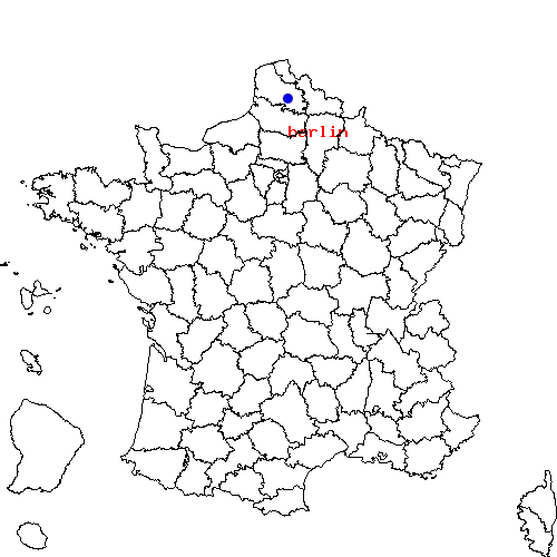 localisation sur le carte de barlin 
