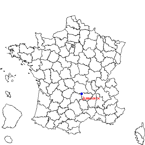 localisation sur le carte de jumeaux 