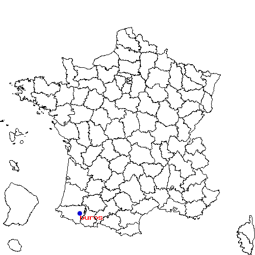 localisation sur le carte de buros 