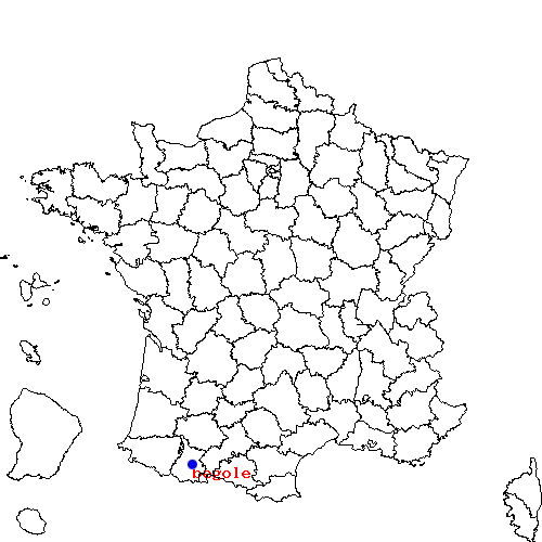 localisation sur le carte de begole 
