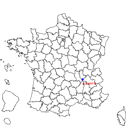 localisation sur le carte de givors 