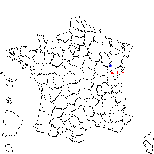 localisation sur le carte de melin 