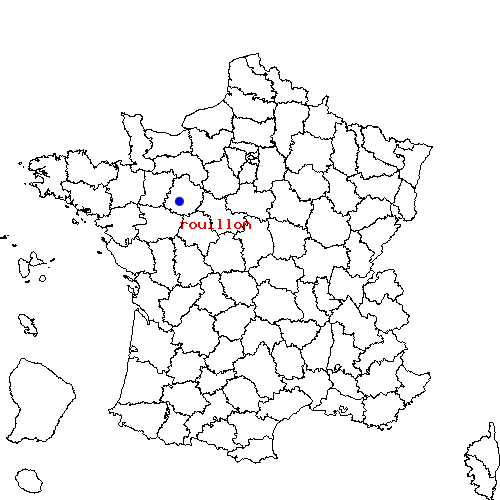 localisation sur le carte de rouillon 