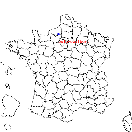localisation sur le carte de bois-guilbert 