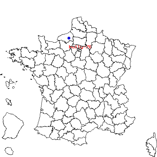 localisation sur le carte de bully-76 