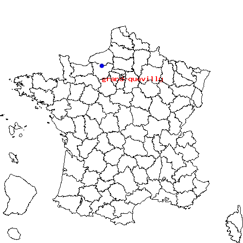 localisation sur le carte de grand-quevilly 