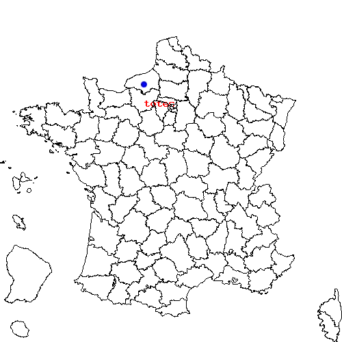 localisation sur le carte de totes 