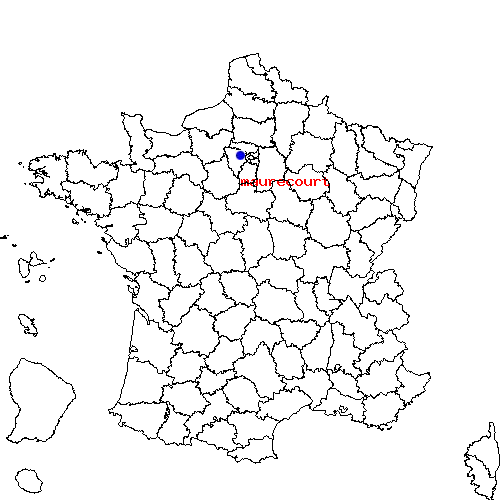 localisation sur le carte de maurecourt 